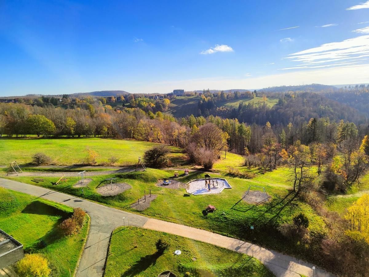 Apartment Brockenblick Mit Tollen Blick Und Schwimmbad Braunlage Esterno foto